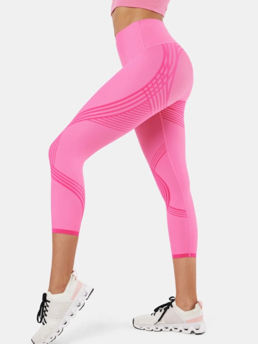 Body Sculpt 7/8 Leggings (Reversible Wear) Size L
